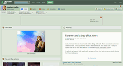 Desktop Screenshot of masterxodin.deviantart.com