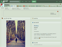 Tablet Screenshot of kirdney.deviantart.com
