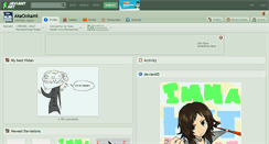 Desktop Screenshot of akaookami.deviantart.com