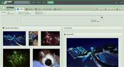 Desktop Screenshot of kirikaze.deviantart.com