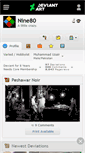 Mobile Screenshot of nine80.deviantart.com