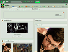 Tablet Screenshot of nine80.deviantart.com