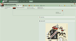 Desktop Screenshot of medievalcommunity.deviantart.com