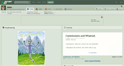 Desktop Screenshot of jolon.deviantart.com