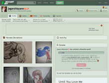Tablet Screenshot of jaganshiayane.deviantart.com