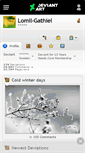 Mobile Screenshot of lomil-gathiel.deviantart.com