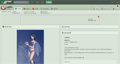 Desktop Screenshot of leti03.deviantart.com