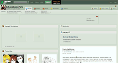 Desktop Screenshot of edwardcullenfans.deviantart.com
