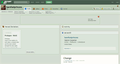Desktop Screenshot of barefootprincess.deviantart.com