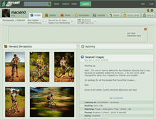 Tablet Screenshot of macsen0.deviantart.com
