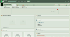 Desktop Screenshot of leeroycrane.deviantart.com