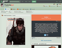 Tablet Screenshot of fisukenka.deviantart.com