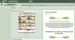 Desktop Screenshot of joanxfrance.deviantart.com