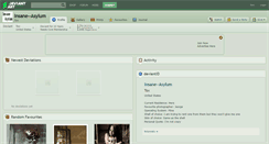 Desktop Screenshot of insane--asylum.deviantart.com