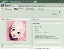 Tablet Screenshot of elenara15.deviantart.com