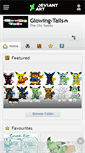 Mobile Screenshot of glowing-tails.deviantart.com
