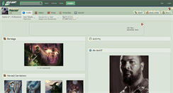 Desktop Screenshot of maxser.deviantart.com