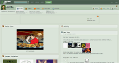 Desktop Screenshot of jermbo.deviantart.com