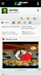 Mobile Screenshot of jermbo.deviantart.com