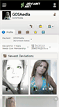 Mobile Screenshot of gosmedia.deviantart.com