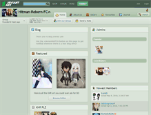 Tablet Screenshot of hitman-reborn-fc.deviantart.com