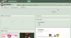 Desktop Screenshot of pervytetoplz.deviantart.com