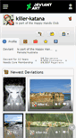 Mobile Screenshot of killer-katana.deviantart.com