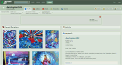 Desktop Screenshot of dancingstarchild.deviantart.com