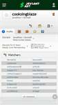 Mobile Screenshot of cooksingblaze.deviantart.com