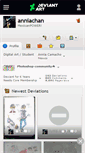 Mobile Screenshot of anniachan.deviantart.com