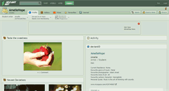 Desktop Screenshot of ameliehope.deviantart.com