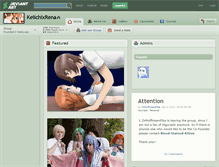 Tablet Screenshot of keiichixrena.deviantart.com