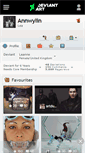 Mobile Screenshot of annwylin.deviantart.com