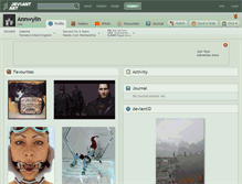 Tablet Screenshot of annwylin.deviantart.com