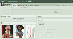 Desktop Screenshot of lepetitemort.deviantart.com