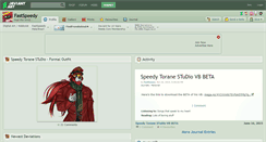 Desktop Screenshot of fastspeedy.deviantart.com