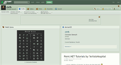 Desktop Screenshot of chrfb.deviantart.com