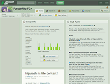 Tablet Screenshot of furuderika-fc.deviantart.com