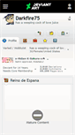 Mobile Screenshot of darkfire75.deviantart.com