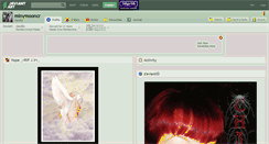 Desktop Screenshot of minymooncr.deviantart.com