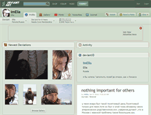 Tablet Screenshot of imella.deviantart.com