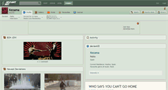 Desktop Screenshot of kezama.deviantart.com
