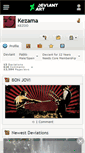 Mobile Screenshot of kezama.deviantart.com