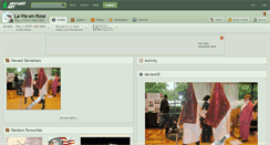 Desktop Screenshot of la-vie-en-rose.deviantart.com