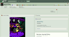 Desktop Screenshot of my-evil-pony.deviantart.com