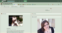 Desktop Screenshot of mc-romancexcore.deviantart.com
