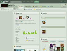 Tablet Screenshot of cagffc.deviantart.com