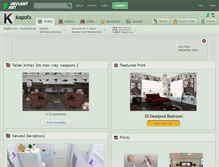 Tablet Screenshot of kopofx.deviantart.com