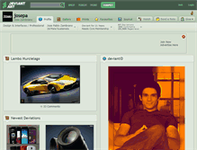 Tablet Screenshot of josepa.deviantart.com