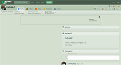 Desktop Screenshot of colinmlp.deviantart.com